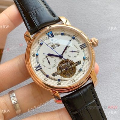 Copy Vacheron Constantin Geneve Grand Complications Watch Rose Gold 42mm